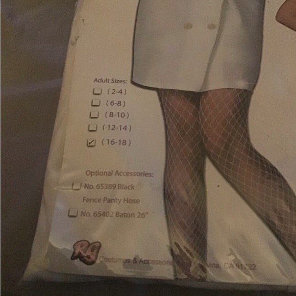 RG Costumes 16-18 plus size admiral Audrey Halloween costume NEW - Picture 4 of 8